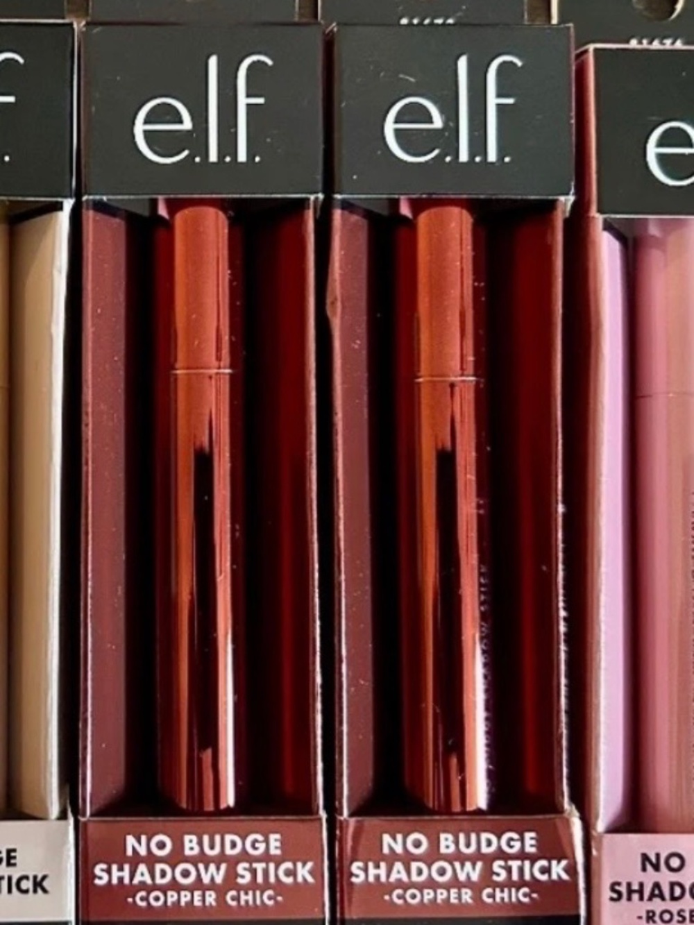 ELF No Budge Shadow Stick Copper Chic, Bundle of 2